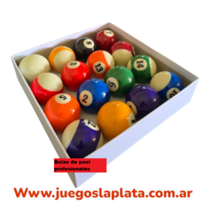bolas de pool profesional juegoslaplata